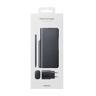پک اصلی کاور هوشمند ، قلم و شارژر سامسونگ Samsung Galaxy Z Fold3 5G Note Package