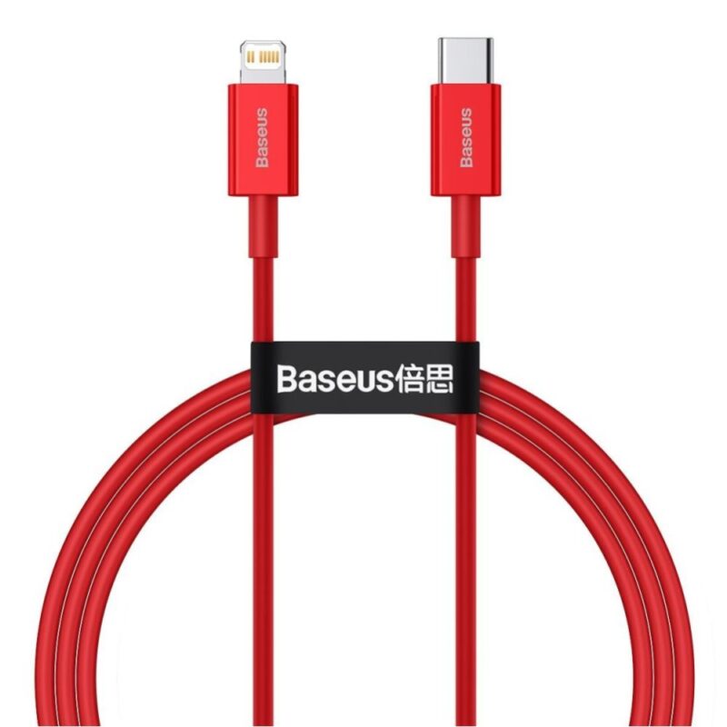 کابل لایتنینگ به Type C فست شارژ بیسوس Baseus iP Cable CATLYS-C01 طول 2 متر و توان 20 وات