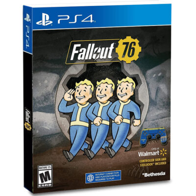 بازی Fallout 76 دارای استیل بوک و روکش کنترلر برای PS4