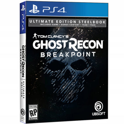 بازی Ghost Recon: Breakpoint نسخه Ultimate با استیل بوک برای PS4