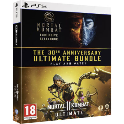 بازی Mortal Kombat 11 Ultimate نسخه سی‌امین سالگرد بازی Mortal Kombat به همراه فیلم Mortal Kombat برای PS5