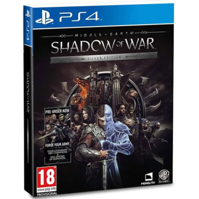 بازی Middle-Earth Shadow of War نسخه نقره‌ای برای PS4
