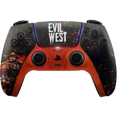 دسته PS5 - کاستوم حرفه‌ای - طرح بازی Evil West