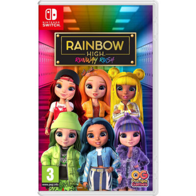 بازی Rainbow High Runway Rush برای نینتندو سوییچ